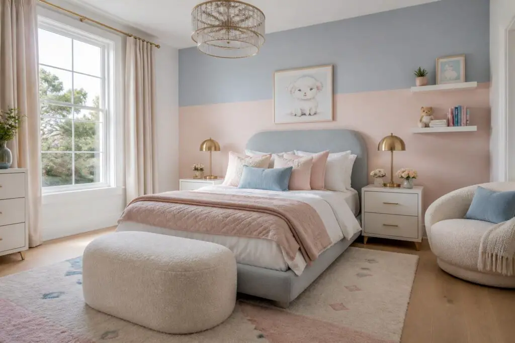 Featured image for: 10 Dreamy Blue and Pink Bedroom Ideas for Kids That Feel Straight Out of Pinterest