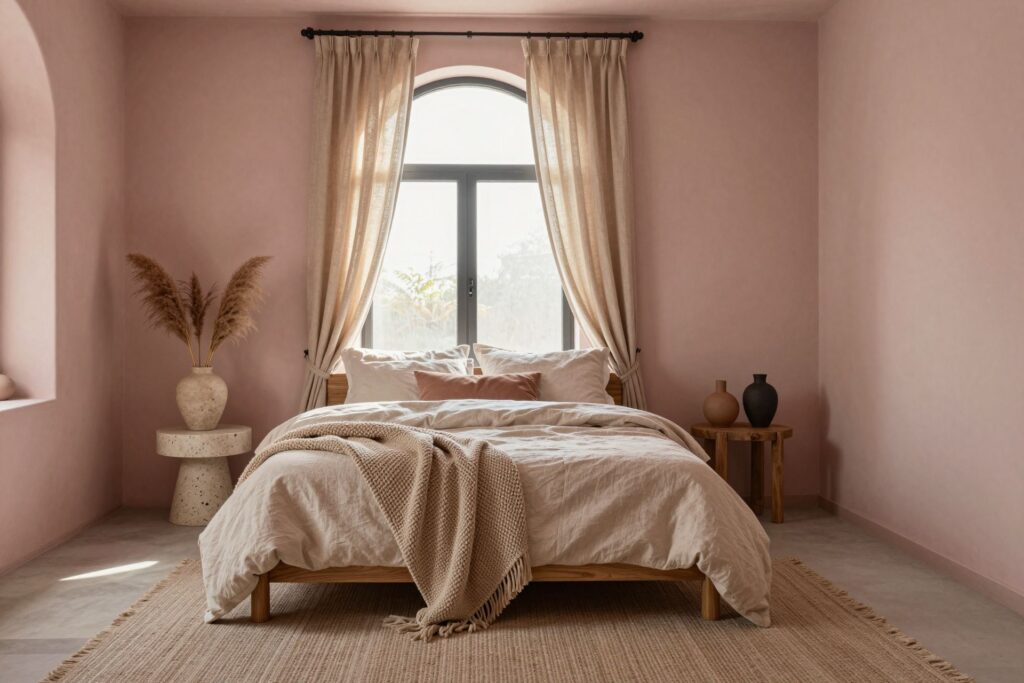 Featured image for: 10 Earthy Pink Bedroom Ideas That Feel Cozy and Stylish