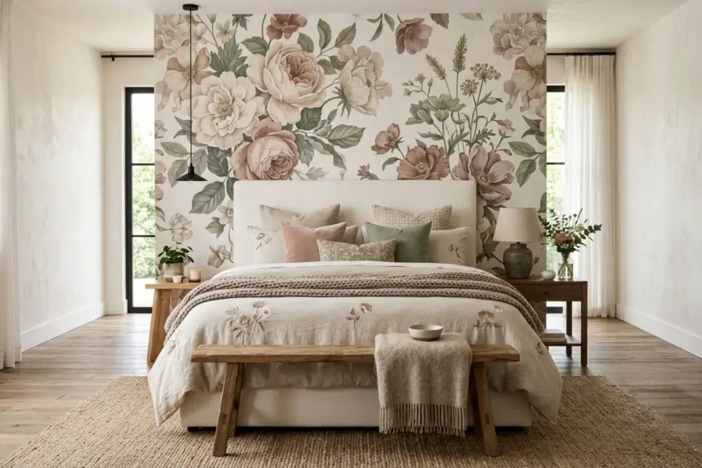 Featured image for: 10 Floral Bedroom Ideas That Make Your Space Feel Like a Dreamy Designer Retreat