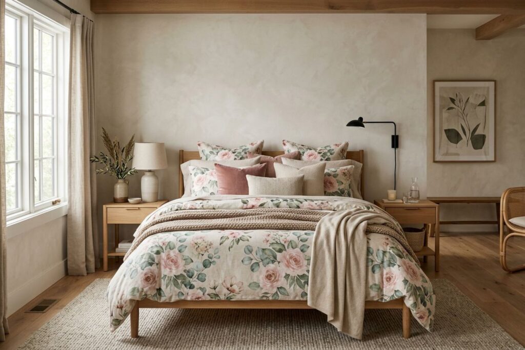 Featured image for: 10 Gorgeous Floral Bedding Ideas That Make Any Bedroom Feel Cozy and Luxurious