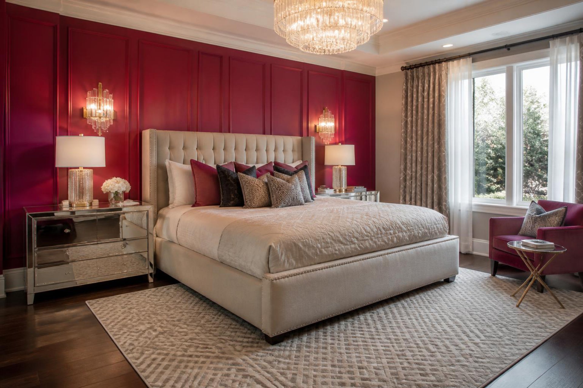 10 Pink Accent Wall Bedroom Ideas for Vibrant, Elegant Spaces - One ...