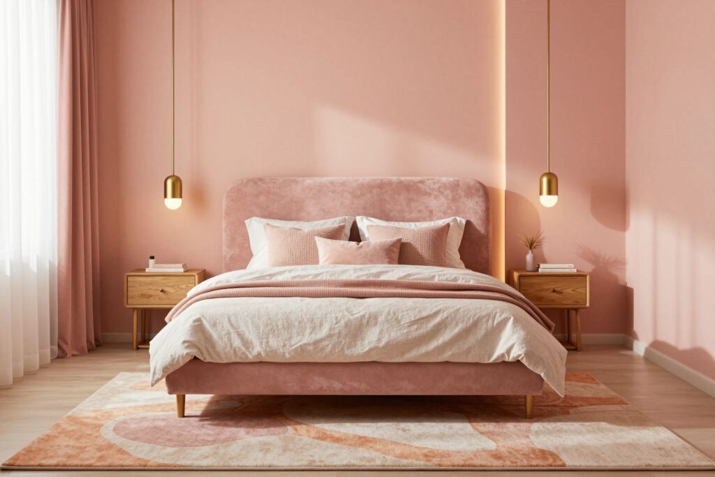 Featured image for: 10 Pink and Orange Bedroom Ideas Full of Warm Happy Energy