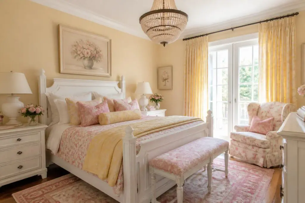 Featured image for: 10 Pink and Yellow Bedroom Ideas for a Bright, Cheerful Retreat