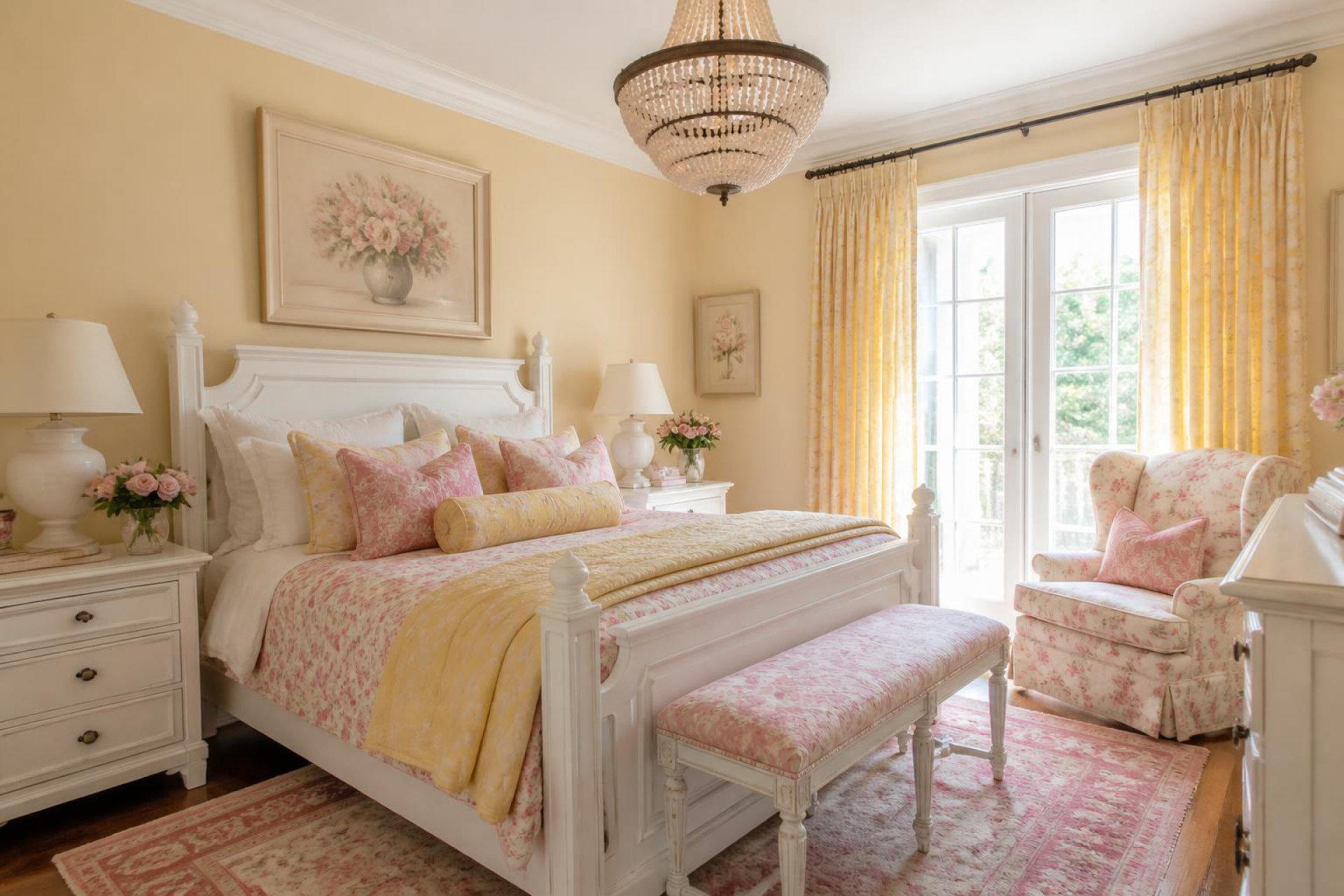 10 Pink and Yellow Bedroom Ideas for a Bright, Cheerful Retreat - One ...