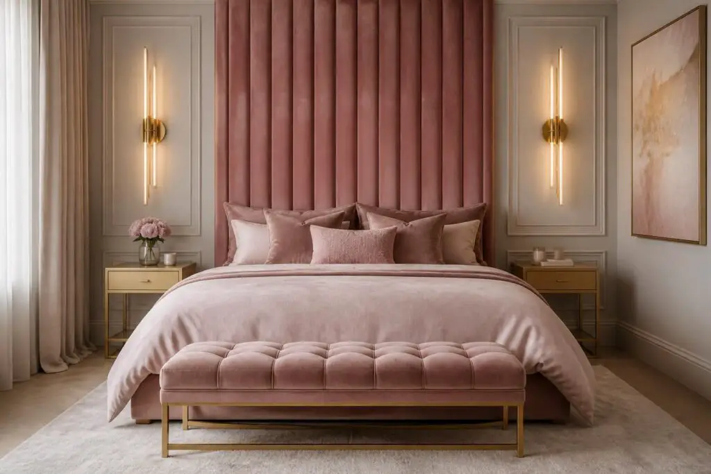 Featured image for: 10 Pink Headboard Bedroom Ideas for a Luxe and Inviting Retreat