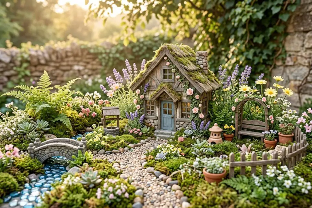 Featured image for: 10 Small Fairy Garden Ideas That Feel Magical in Any Corner