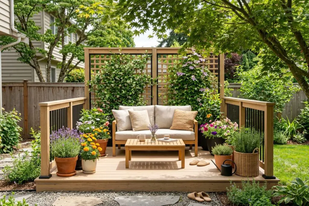 Featured image for: 10 Small Garden Decking Ideas That Upgrade Your Outdoor Space Fast