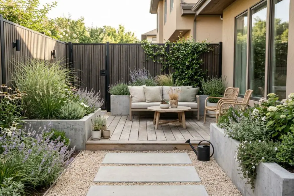 Featured image for: 10 Small Modern Garden Ideas That Look Minimal Yet Stunning