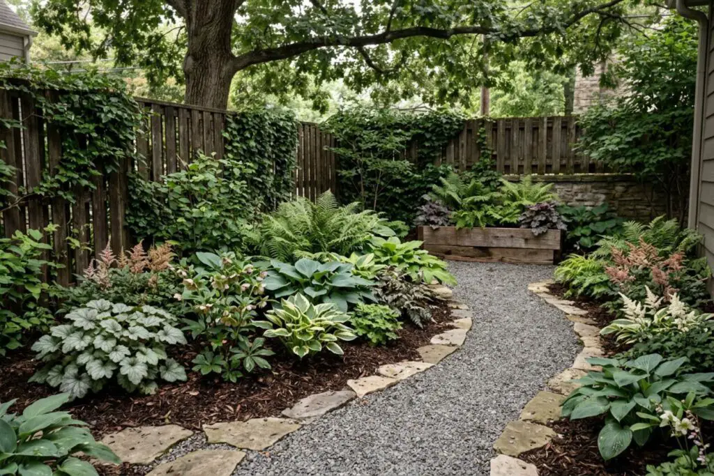 Featured image for: 10 Small Shade Garden Ideas That Thrive Without Direct Sunlight