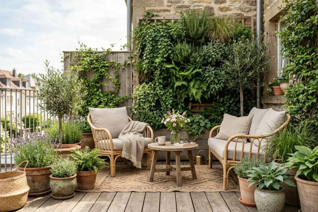 Featured image for: 10 Small Terrace Garden Ideas That Maximize Elevated Spaces