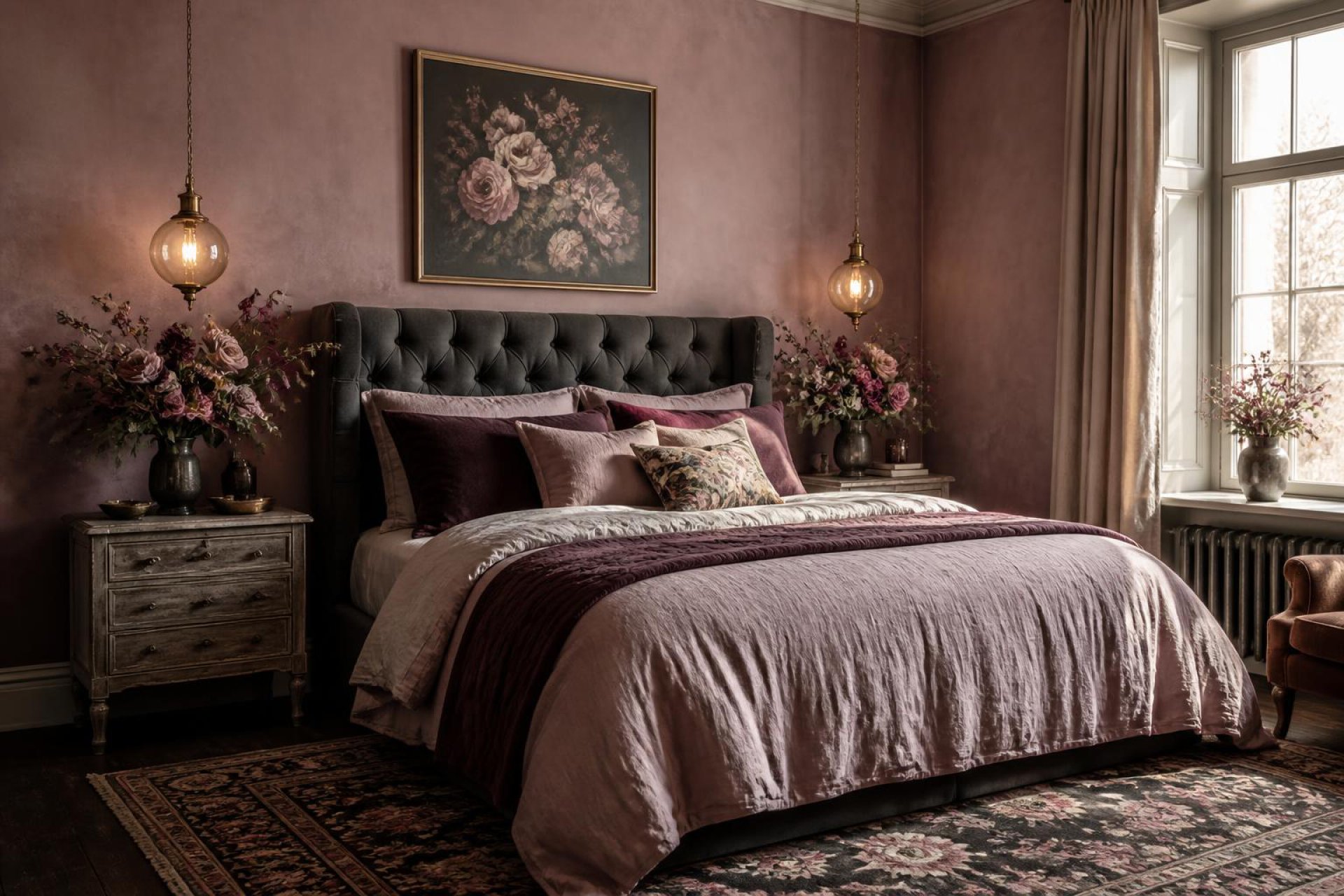 10 Sulking Room Pink Bedroom Ideas with a Luxury Feel - One Energy System