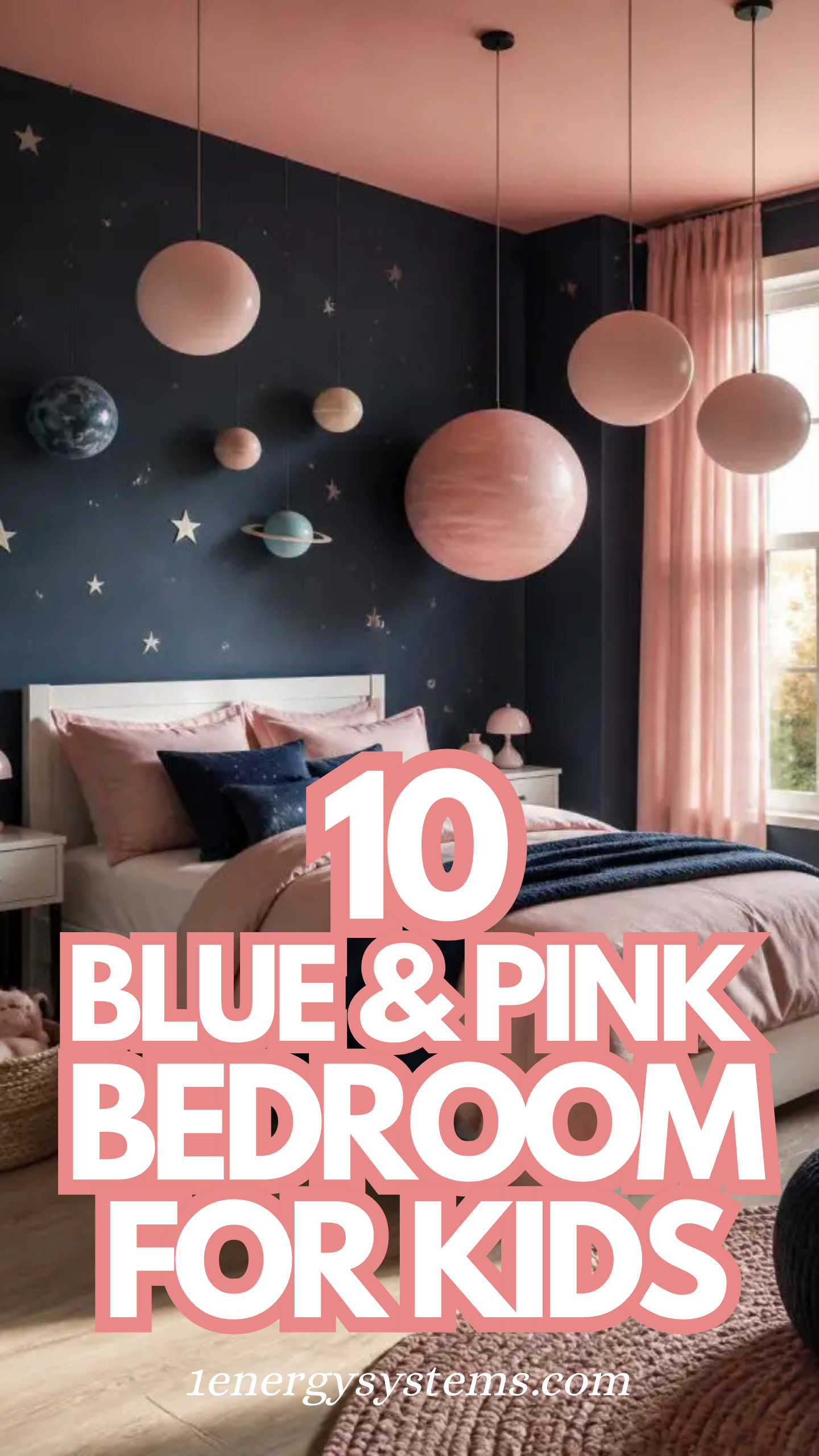 Blue and Pink Bedroom Ideas for Kids