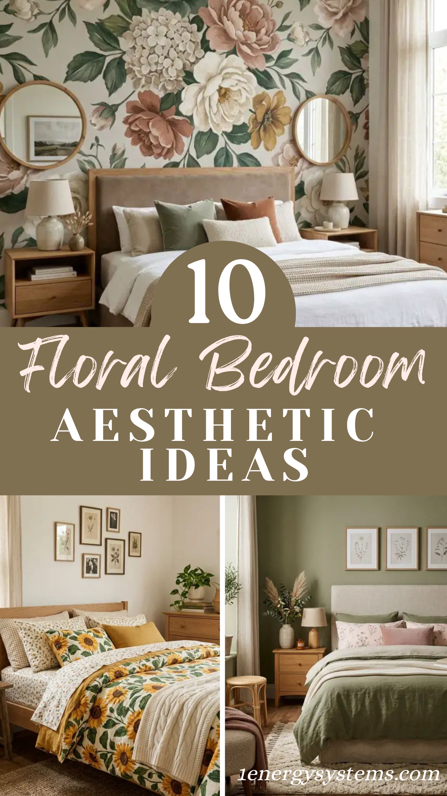 Floral Bedroom Aesthetic Ideas