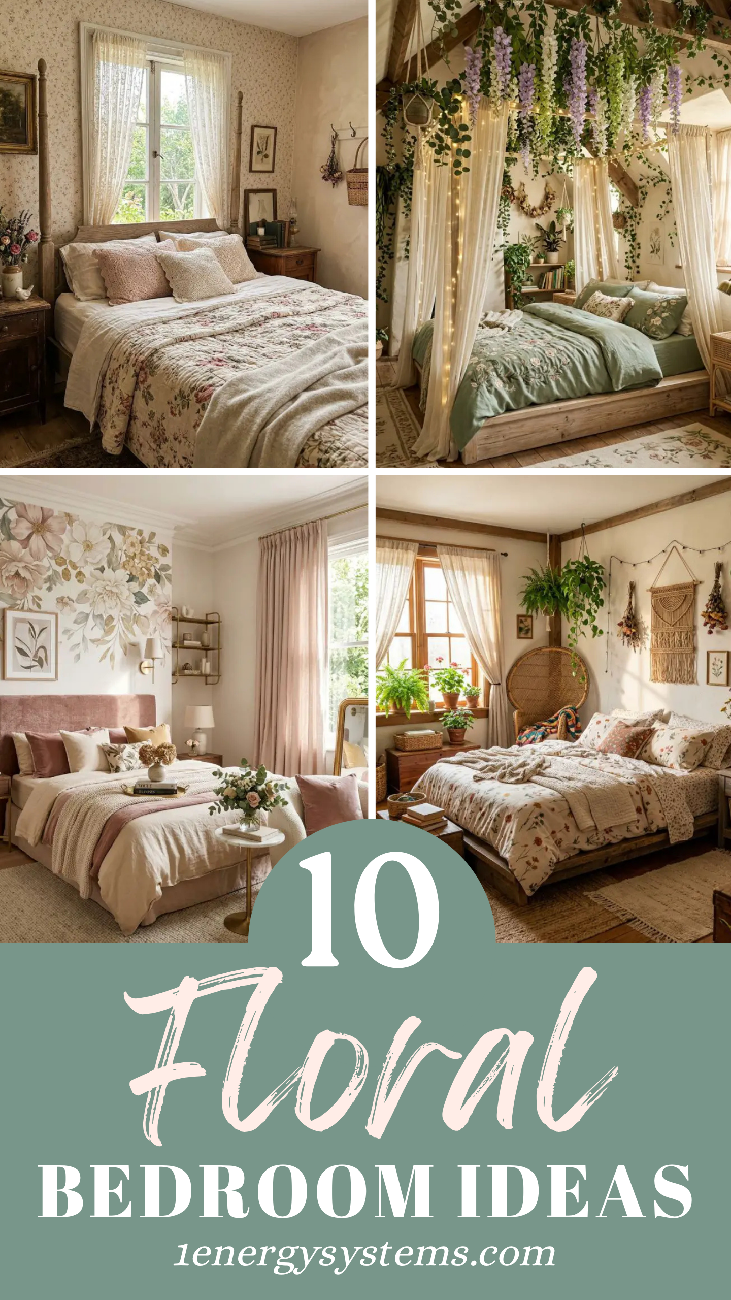 Floral Bedroom Ideas