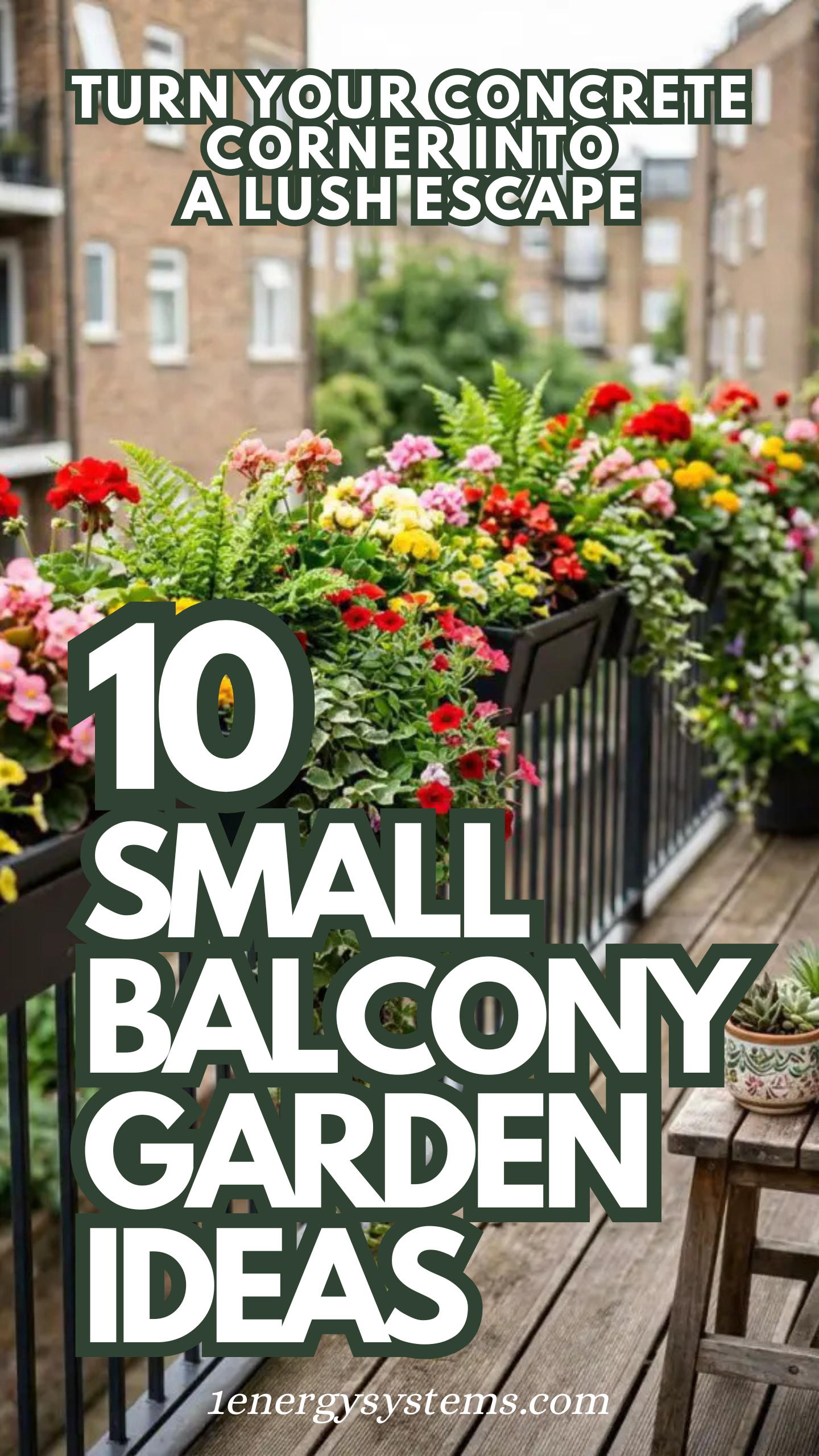 Mini Garden Ideas for Small Balcony Spaces