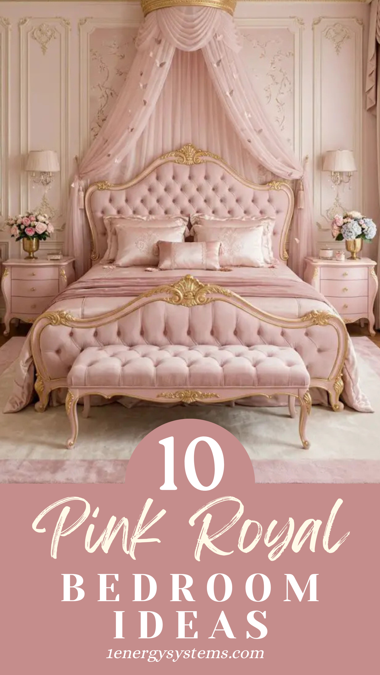 Pink Royal Bedroom Ideas