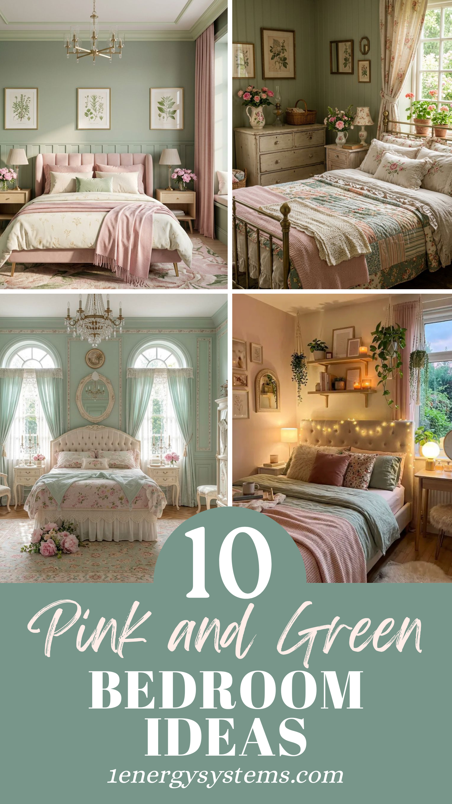 Pink and Green Bedroom Ideas