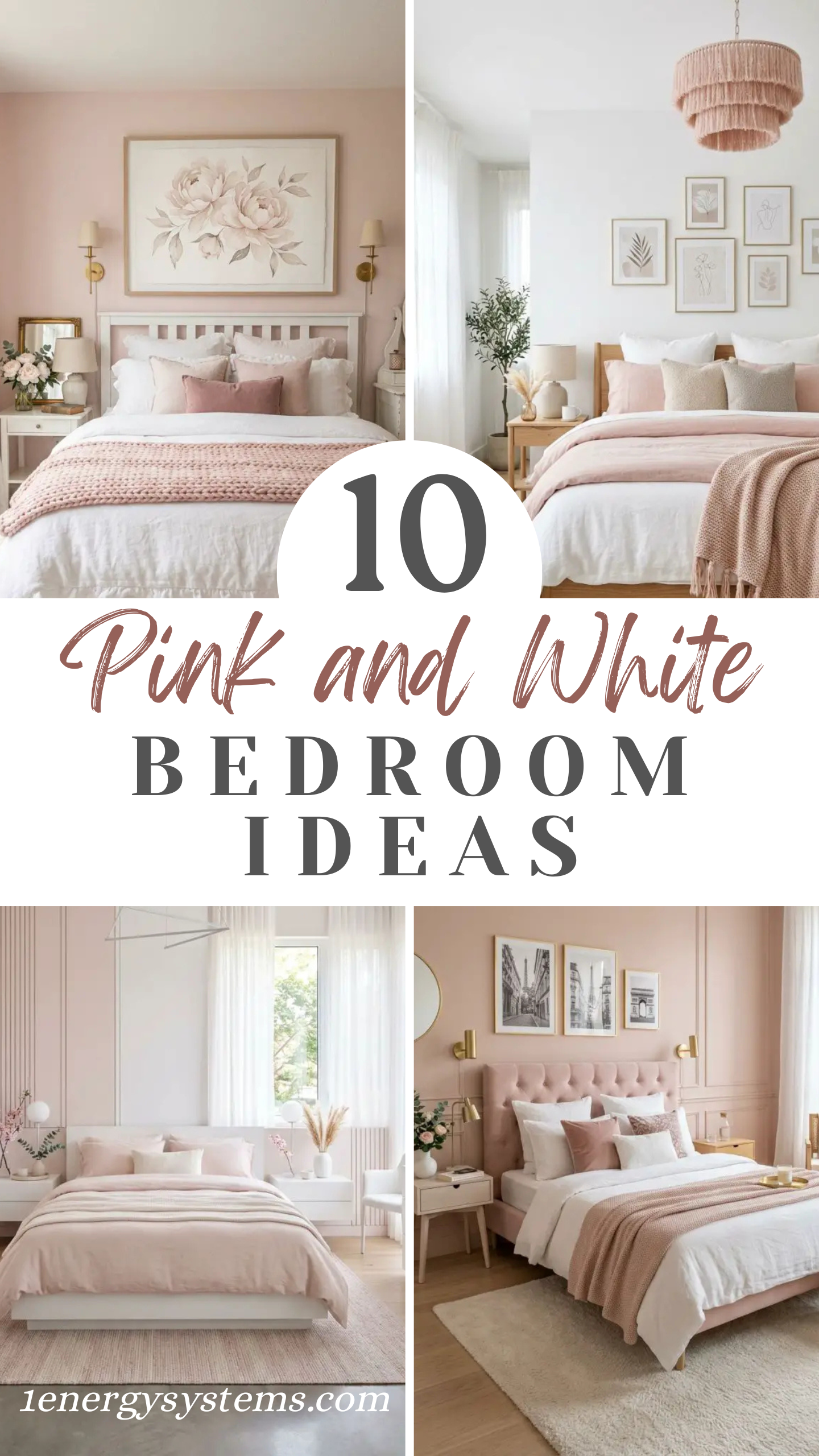 Pink and White Bedroom Ideas