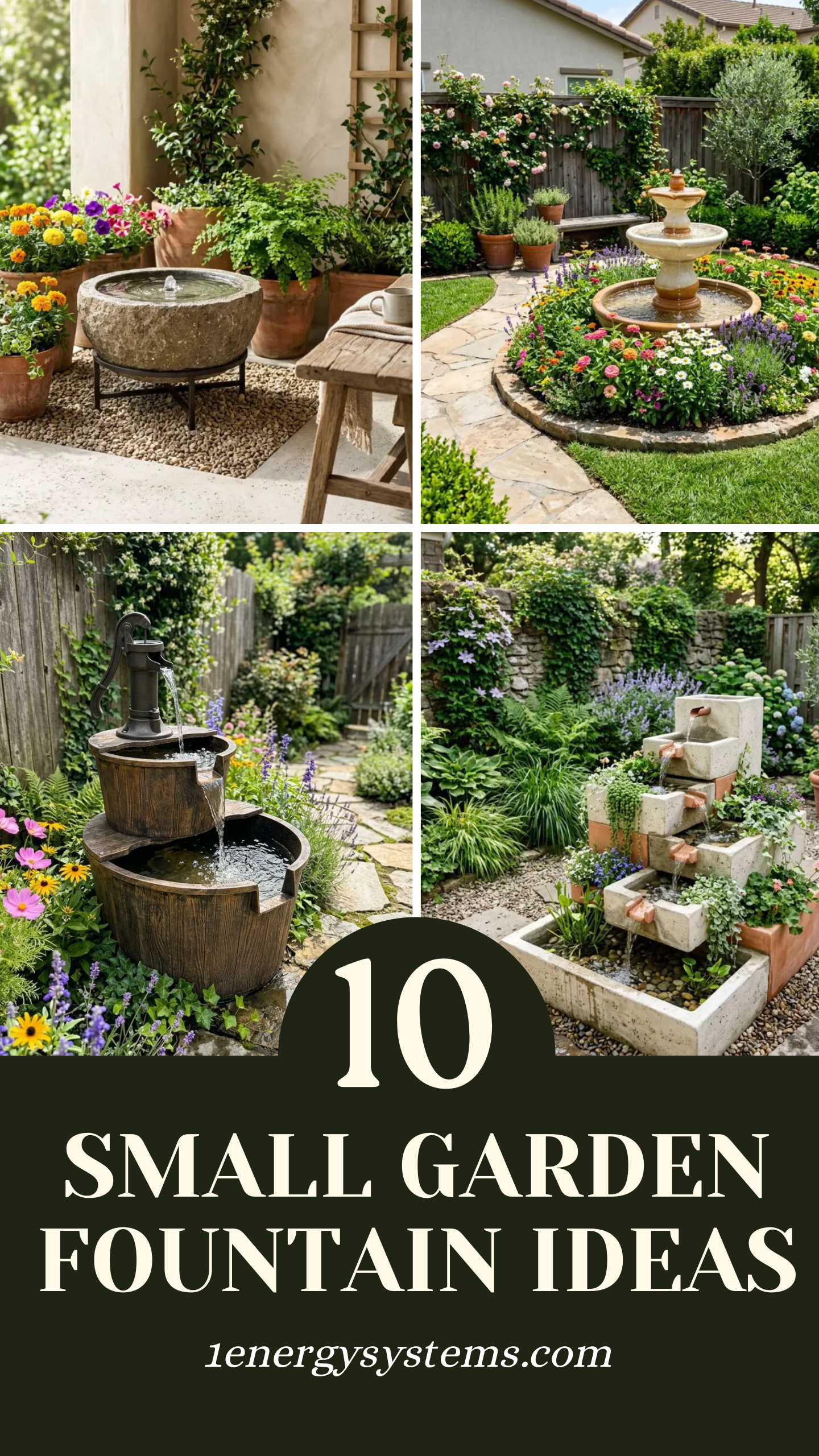 Small Garden Fountain Ideas