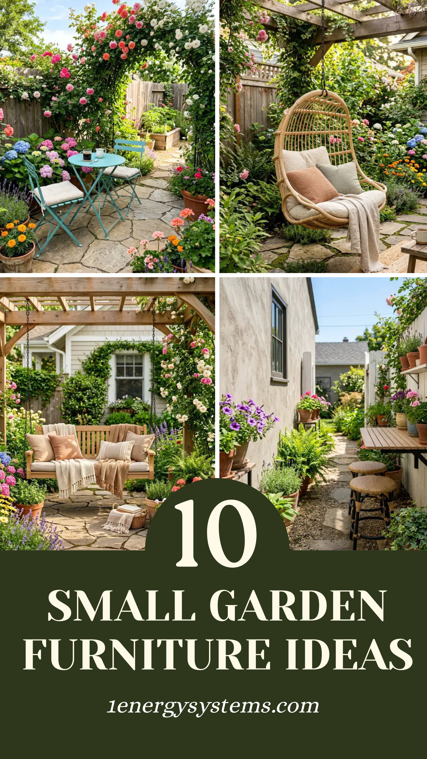 Small Garden Furniture Ideas