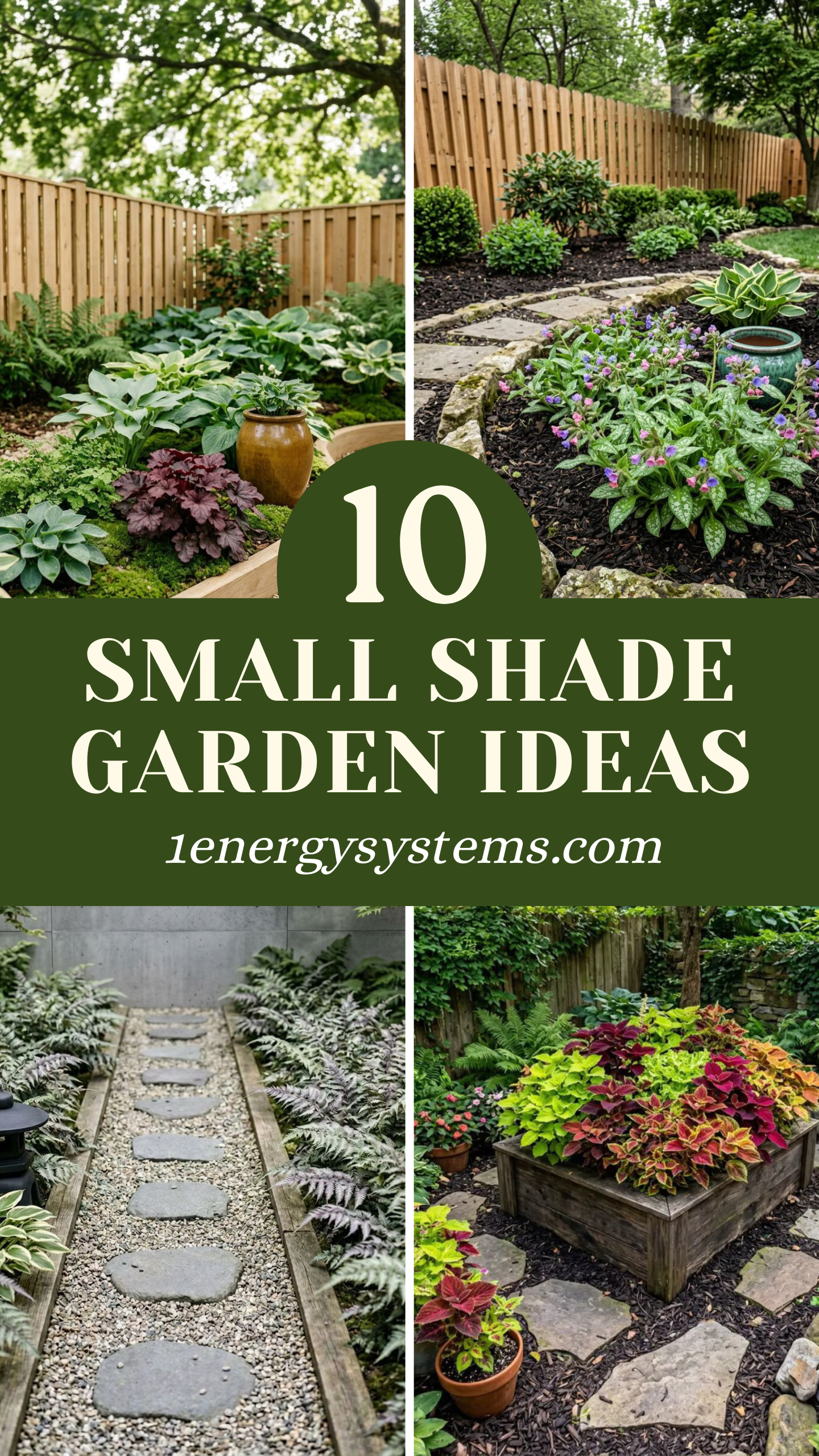 Small Shade Garden Ideas