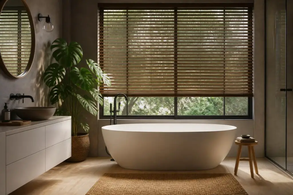 Featured image for: 10 Bathroom Window Blinds Ideas for Privacy Without Sacrificing Light