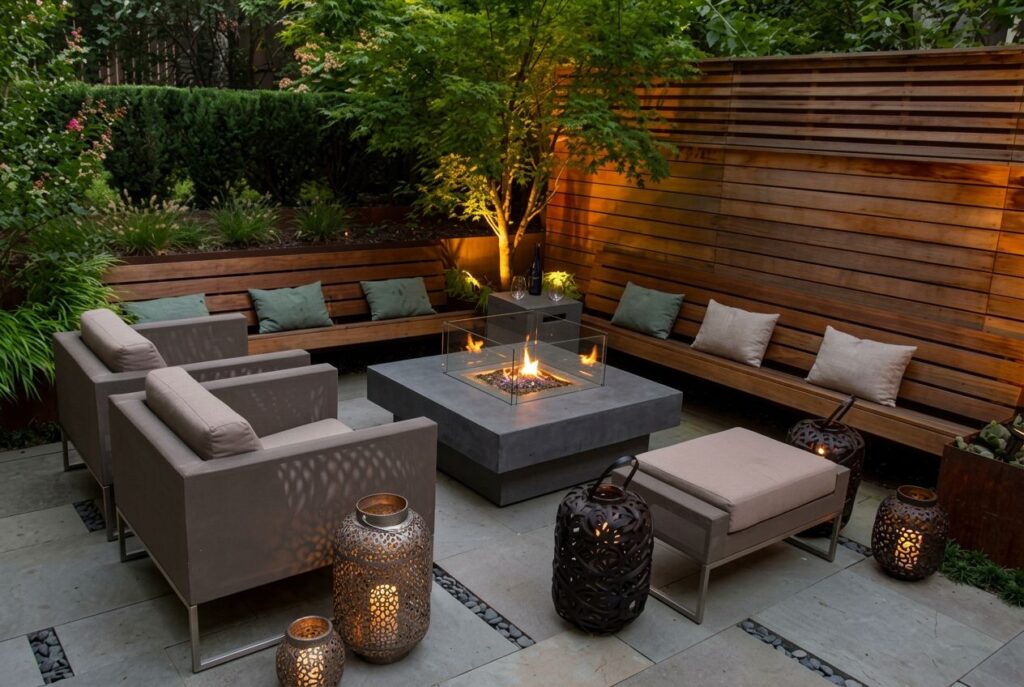 Featured image for: 10 Fire Pit Seating Ideas That Make Backyards More Inviting