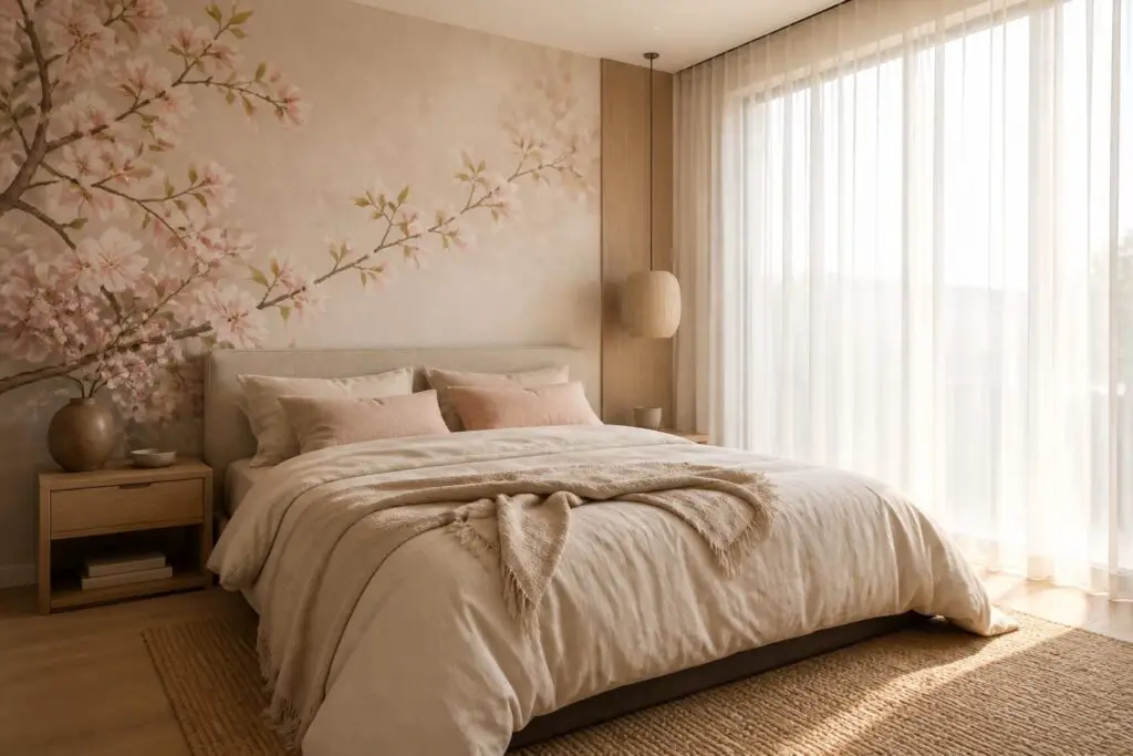 Featured image for: 10 Floral Mural Bedroom Ideas for a Dreamy Sanctuary