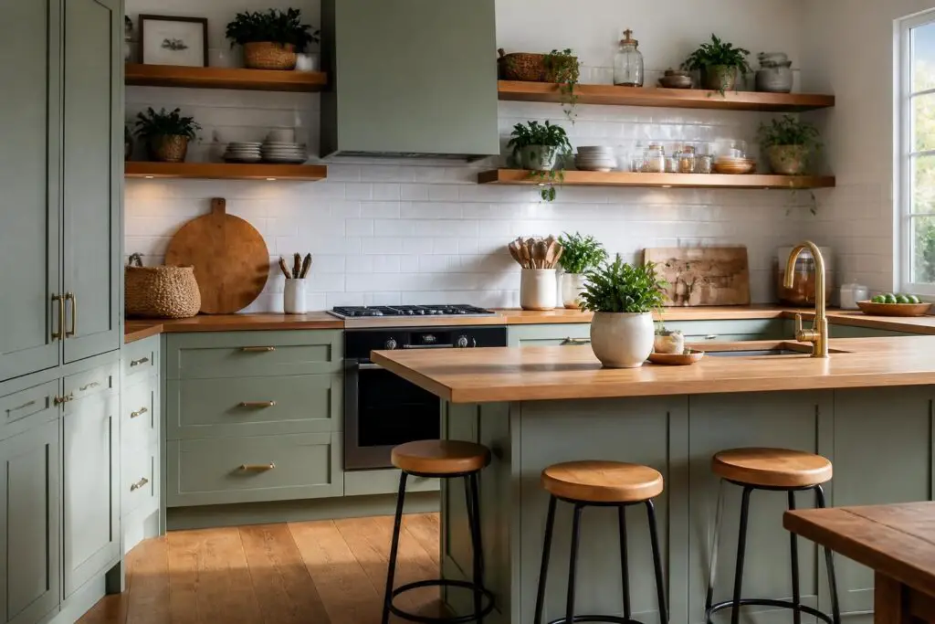 Featured image for: 10 Kitchen Floating Shelves Ideas for a Stylish Open-Shelf Look