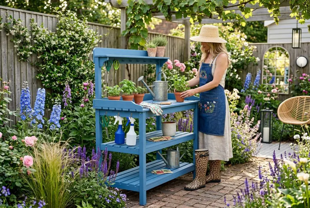 Featured image for: 10 Planting Station Potting Tables Ideas for Fashionable Outdoor Spaces